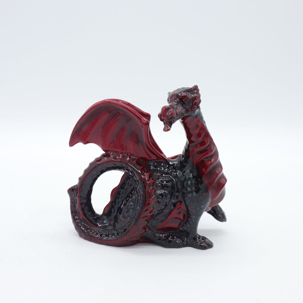 HN3552 Dragon - Vintage Porcelain Figurine by Royal Doulton, circa 1995 (Item# P-1763)-Timeless Gallery