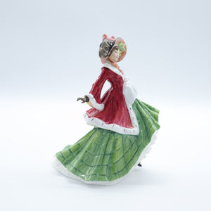 HN3622 Wintertime - Popular and Signed - Vintage Porcelain Figurine by Royal Doulton, circa 1995 (Item# P-8760)-Timeless Gallery