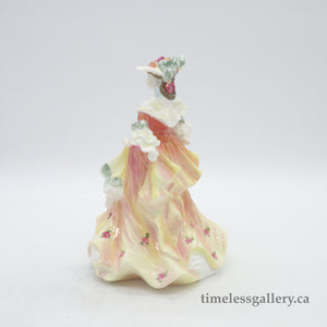 HN3709 Rose - Signed - Vintage Porcelain Figurine by Royal Doulton, circa 1996 (Item# P-1138)-Timeless Gallery