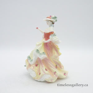 HN3709 Rose - Signed - Vintage Porcelain Figurine by Royal Doulton, circa 1996 (Item# P-1138)-Timeless Gallery