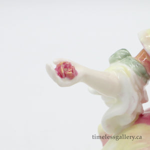 HN3709 Rose - Signed - Vintage Porcelain Figurine by Royal Doulton, circa 1996 (Item# P-1138)-Timeless Gallery