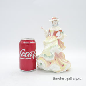 HN3709 Rose - Signed - Vintage Porcelain Figurine by Royal Doulton, circa 1996 (Item# P-1138)-Timeless Gallery