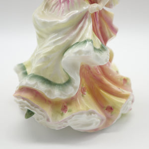 HN3709 Rose - Vintage Porcelain Figurine by Royal Doulton, circa 1998 (Item# P-9175)-Timeless Gallery