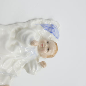 HN3713 New Baby - Vintage Porcelain Figurine by Royal Doulton, circa 2000 (Item# P-7834)-Timeless Gallery