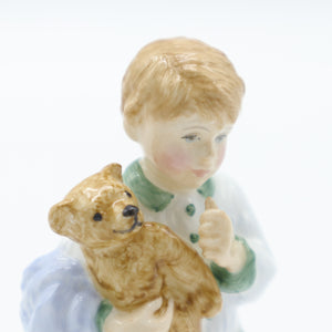 HN3761 Sleepyhead - Vintage Porcelain Figurine by Royal Doulton, circa 1996 (Item# P-5971)-Timeless Gallery