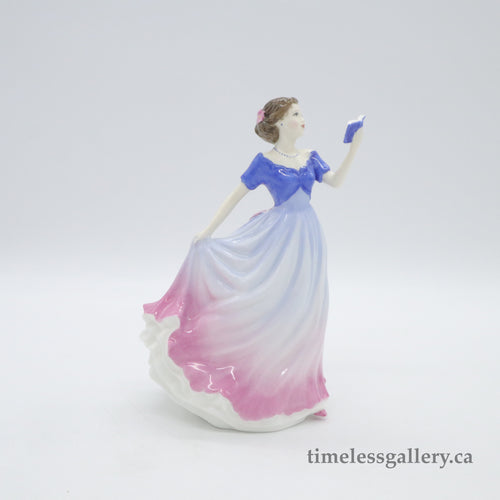 HN4113 Sweet Poetry - Vintage Porcelain Figurine by Royal Doulton, circa 2000 (Item# P-3654)-Timeless Gallery