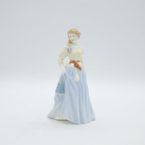 HN4222 Fair Maid - Vintage Porcelain Figurine by Royal Doulton, circa 2000 (Item# P-3280)-Timeless Gallery