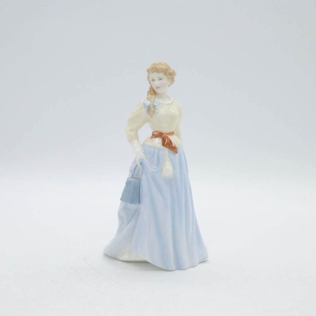 HN4222 Fair Maid - Vintage Porcelain Figurine by Royal Doulton, circa 2000 (Item# P-3280)-Timeless Gallery