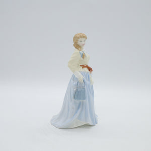 HN4222 Fair Maid - Vintage Porcelain Figurine by Royal Doulton, circa 2000 (Item# P-3280)-Timeless Gallery