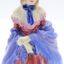 Load image into Gallery viewer, HN728 Victorian Lady - Classic - Vintage Porcelain Figurine by Royal Doulton, dated 1941 (Item# P-2908)-Timeless Gallery
