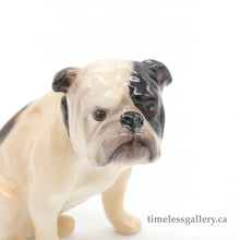 将图片加载到图库查看器，K1 Bulldog - Vintage Porcelain Figurine by Royal Doulton, circa 1960 (Item# P-2913)-Timeless Gallery
