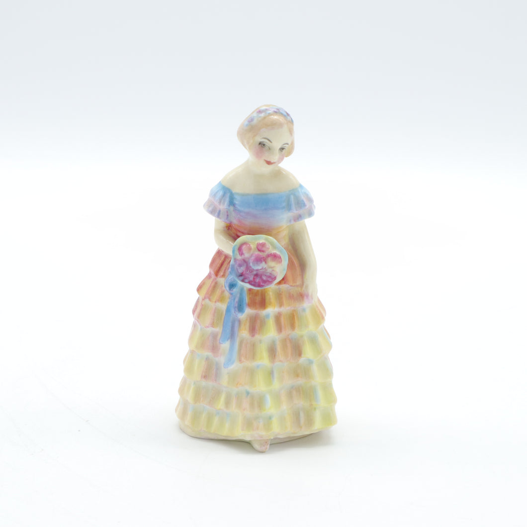 M12 Bridesmaid - Rare - Vintage Porcelain Figurine by Royal Doulton, circa 1940 (Item# P-4253)-Timeless Gallery