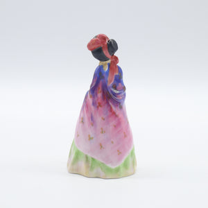 M4 Paisley Shawl - Vintage Porcelain Figurine by Royal Doulton, dated 1941 (Item# P-3840)-Timeless Gallery