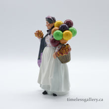 将图片加载到图库查看器，HN1843 Biddy Penny Farthing - Vintage Porcelain Figurine by Royal Doulton, circa 1950 (Item# P-1056)-Timeless Gallery
