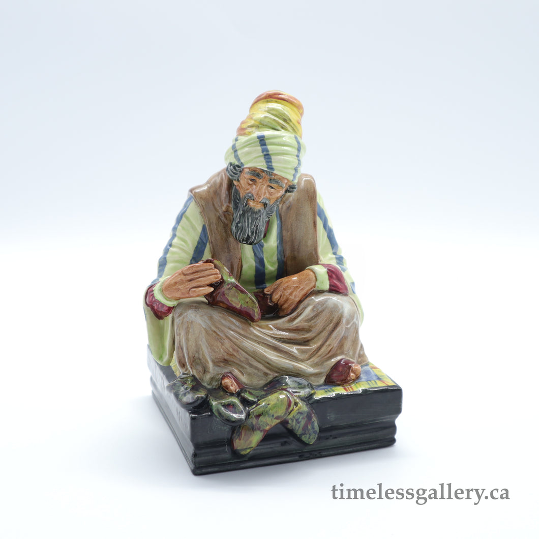 HN1706 Cobbler - early model - Vintage Porcelain Figurine by Royal Doulton, circa 1940 (Item# P-1073)-Timeless Gallery