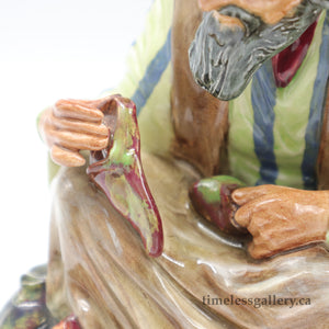 HN1706 Cobbler - early model - Vintage Porcelain Figurine by Royal Doulton, circa 1940 (Item# P-1073)-Timeless Gallery