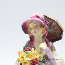 Load image into Gallery viewer, HN1691 June - Rare and Popular - Vintage Porcelain Figurine by Royal Doulton, dated 1941 (Item# P-1079)-Timeless Gallery
