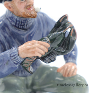 HN2317 Lobster Man - Vintage Porcelain Figurine by Royal Doulton, circa 1980 (Item# P-1140)-Timeless Gallery