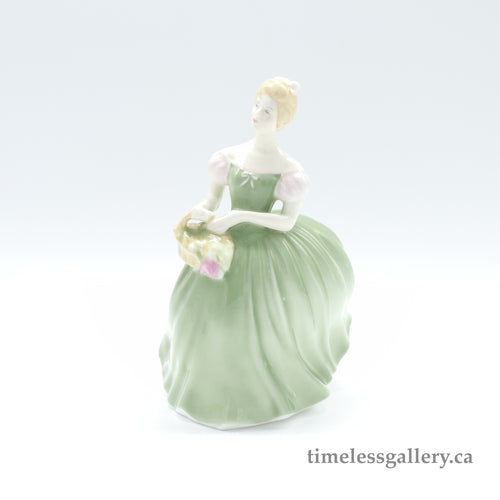 HN2345 Clarissa - Vintage Porcelain Figurine by Royal Doulton, circa 1970 (Item# P-1174)-Timeless Gallery