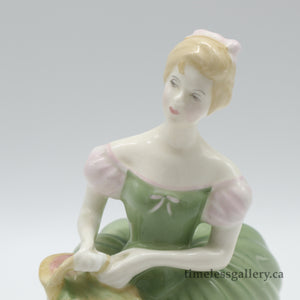 HN2345 Clarissa - Vintage Porcelain Figurine by Royal Doulton, circa 1970 (Item# P-1174)-Timeless Gallery