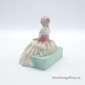 HN1732 Daydreams - Rare Rose Edition - Vintage Porcelain Figurine by Royal Doulton, circa 1940 (Item# P-1246)-Timeless Gallery