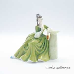 HN2382 Secret Thoughts - Vintage Porcelain Figurine by Royal Doulton, circa 1975 (Item# P-1351)-Timeless Gallery