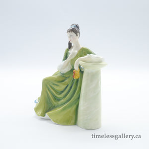 HN2382 Secret Thoughts - Vintage Porcelain Figurine by Royal Doulton, circa 1975 (Item# P-1351)-Timeless Gallery