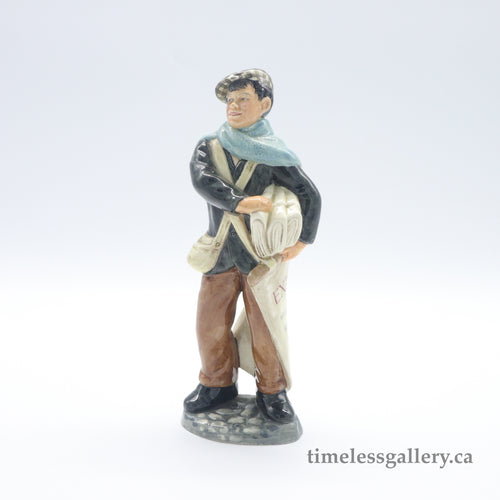 HN2244 Newsboy - Rare - Vintage Porcelain Figurine by Royal Doulton, circa 1960 (Item# P-1376)-Timeless Gallery