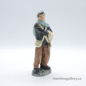 HN2244 Newsboy - Rare - Vintage Porcelain Figurine by Royal Doulton, circa 1960 (Item# P-1376)-Timeless Gallery