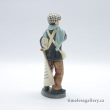 Load image into Gallery viewer, HN2244 Newsboy - Rare - Vintage Porcelain Figurine by Royal Doulton, circa 1960 (Item# P-1376)-Timeless Gallery
