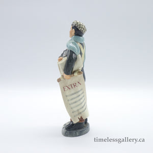 HN2244 Newsboy - Rare - Vintage Porcelain Figurine by Royal Doulton, circa 1960 (Item# P-1376)-Timeless Gallery