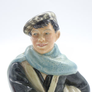 HN2244 Newsboy - Rare - Vintage Porcelain Figurine by Royal Doulton, circa 1960 (Item# P-1376)-Timeless Gallery