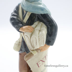 HN2244 Newsboy - Rare - Vintage Porcelain Figurine by Royal Doulton, circa 1960 (Item# P-1376)-Timeless Gallery