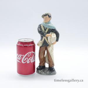 HN2244 Newsboy - Rare - Vintage Porcelain Figurine by Royal Doulton, circa 1960 (Item# P-1376)-Timeless Gallery