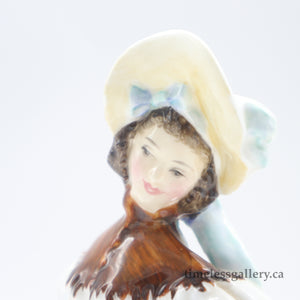 HN2117 Skater - Vintage Porcelain Figurine by Royal Doulton, circa 1960 (Item# P-1387)-Timeless Gallery