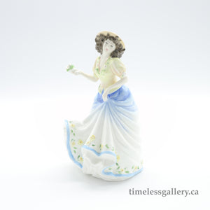 HN3688 Emily - Collector Edition - Vintage Porcelain Figurine by Royal Doulton, dated 1995 (Item# P-1467)-Timeless Gallery