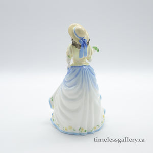 HN3688 Emily - Collector Edition - Vintage Porcelain Figurine by Royal Doulton, dated 1995 (Item# P-1467)-Timeless Gallery