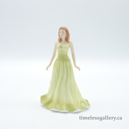 HN4977 August - Porcelain Figurine by Royal Doulton, circa 2006 (Item# P-1503)-Timeless Gallery