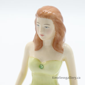 HN4977 August - Porcelain Figurine by Royal Doulton, circa 2006 (Item# P-1503)-Timeless Gallery