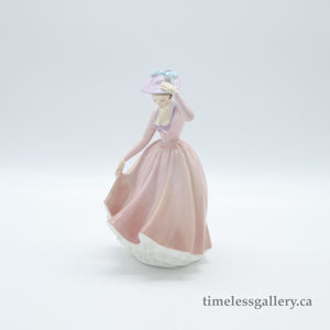 HN2215 Sweet April - Vintage Porcelain Figurine by Royal Doulton, circa 1965 (Item# P-1507)-Timeless Gallery