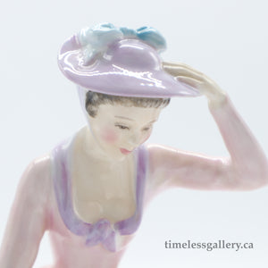 HN2215 Sweet April - Vintage Porcelain Figurine by Royal Doulton, circa 1965 (Item# P-1507)-Timeless Gallery