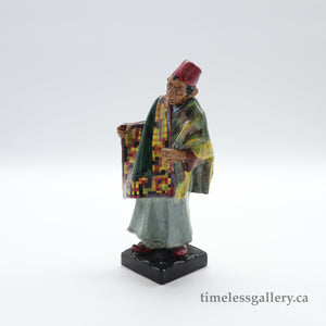 HN1464 Carpet Seller - Vintage Porcelain Figurine by Royal Doulton, circa 1930 (Item# P-1576)-Timeless Gallery