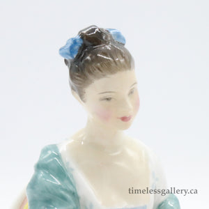 HN2276 Heart to Heart - Popular - Vintage Porcelain Figurine by Royal Doulton, circa 1970 (Item# P-1607)-Timeless Gallery