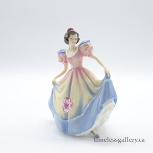 HN3419 Angela - Vintage Porcelain Figurine by Royal Doulton, dated 1992 (Item# P-1658)-Timeless Gallery