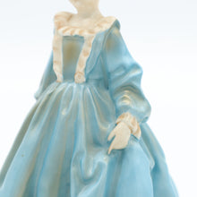 Load image into Gallery viewer, RW3081 Grandmothers Dress - Blue Edition - Vintage Porcelain Figurine by Royal Worcester, circa 1950 (Item# P-6378)-Timeless Gallery
