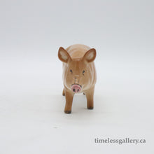 Load image into Gallery viewer, Royal Doulton Pig - Vintage Porcelain Figurine by Royal Doulton, before 1990 (Item# P-1529)-Timeless Gallery
