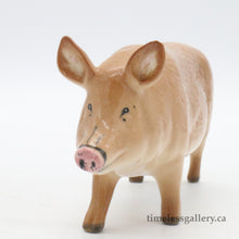 将图片加载到图库查看器，Royal Doulton Pig - Vintage Porcelain Figurine by Royal Doulton, before 1990 (Item# P-1529)-Timeless Gallery
