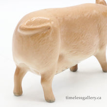 Load image into Gallery viewer, Royal Doulton Pig - Vintage Porcelain Figurine by Royal Doulton, before 1990 (Item# P-1529)-Timeless Gallery
