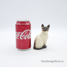Load image into Gallery viewer, #1887 Siamese Cat - Vintage Porcelain Figurine by Royal Doulton, before 1990 (Item# P-9991)-Timeless Gallery
